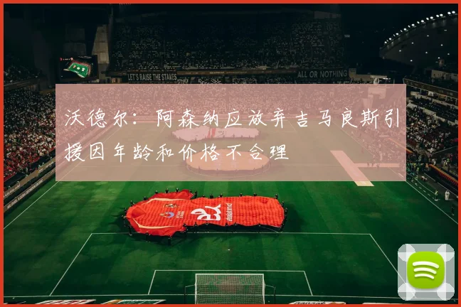 沃德尔：阿森纳应放弃吉马良斯引援因年龄和价格不合理